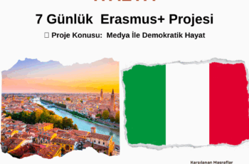 İtalya 7 Günlük Erasmus+ Projesi