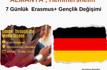 Almanya , Hemmersheim 7 Günlük Erasmus+ Gençlik Değişimi