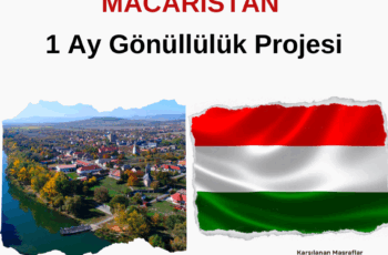 Macaristan 1 Ay Gönüllülük Projesi