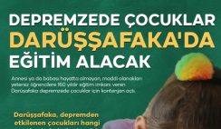 Depremden Etkilenen Çocukların Darüşşafaka’ya Başvurusu Hakkında Depremden Etkilenen Çocukların Darüşşafaka’ya Başvurusu Hakkında
