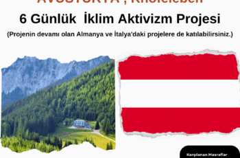 Avusturya 6 Günlük  İklim Aktivizm Projesi