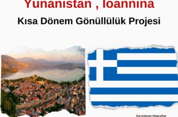 Yunanistan , Ioannina Kısa Dönem Gönüllülük Projesi