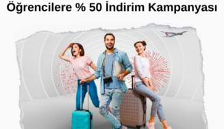 Türk Hava Yolları Öğrencilere Yüzde 50 İndirim Kampanyası