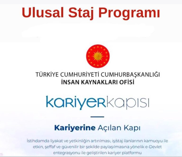 Ulusal Staj Programı – Kariyer Kapısı