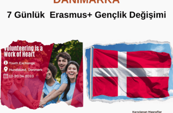 Danimarka 7 Günlük Erasmus+ Gençlik Değişimi