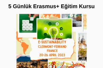 Fransa 5 Günlük Erasmus+ Eğitim Kursu