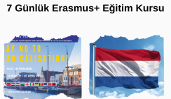Hollanda 7 Günlük Erasmus+ Eğitim Kursu