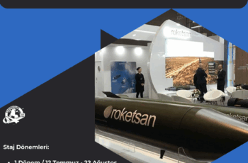 Roketsan 2023 Yaz Dönemi Staj Başvuruları