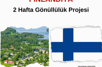 Finlandiya 2 Hafta Gönüllülük Projesi