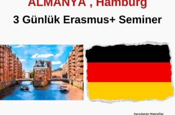 Almanya , Hamburg 3 Günlük Erasmus+ Seminer