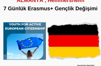 Almanya , Hemmersheim 7 Günlük Gençlik Değişimi