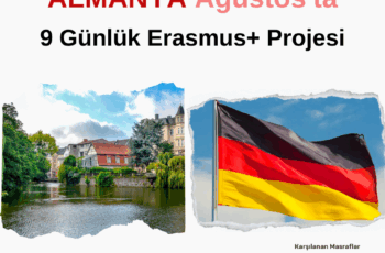 Almanya Ağustos’ta 9 Günlük Erasmus+ Gençlik Değişimi