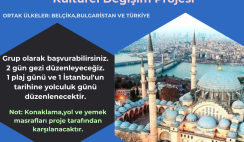 İstanbul’da Temmuz ayında Kültürel Değişim Projesi İstanbul’da Temmuz ayında Kültürel Değişim Projesi