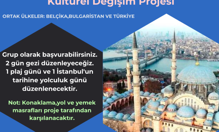 İstanbul’da Temmuz ayında Kültürel Değişim Projesi img