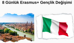 İtalya , Verona 8 Günlük Erasmus+ Gençlik Değişimi