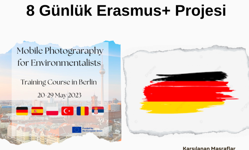 Almanya , Berlin 8 Günlük Erasmus+ Projesi img