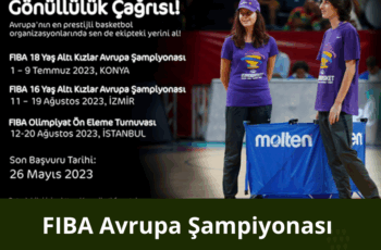 FIBA Avrupa Şampiyonası Gönüllülük Başvurusu FIBA Avrupa Şampiyonası Gönüllülük Başvurusu