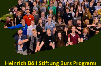 Heinrich Böll Stiftung  Burs Programı – Aylık 5.000 TL