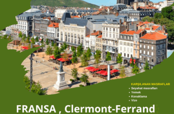 Fransa , Clermont-Ferrand 6 Gün Erasmus+ Projesi