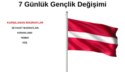 Letonya 7 Gün Gençlik Değişimi