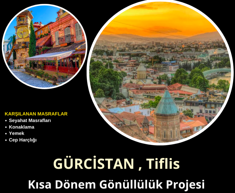 Gürcistan , Tiflis Kısa Dönem Gönüllülük Projesi