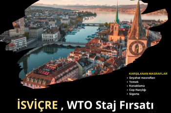 İsviçre WTO Staj Fırsatı – Maaş: 1.800 İsviçre Frangı İsviçre WTO Staj Fırsatı – Maaş: 1.800 İsviçre Frangı