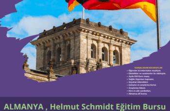 Almanya , DAAD Helmut Schmidt Eğitim Bursu- Tam Burslu Almanya , DAAD Helmut Schmidt Eğitim Bursu- Tam Burslu