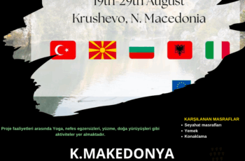 K.Makedonya Ağustos’ta 9 Gün Gençlik Değişimi K.Makedonya Ağustos’ta 9 Gün Gençlik Değişimi