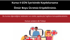 Konuşturan İngilizce Kursu (A2 — B1) Konuşturan İngilizce Kursu (A2 — B1)