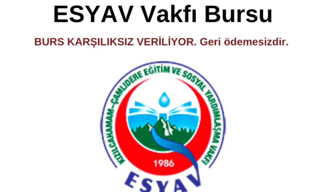 ESYAV Bursu img