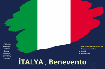 İtalya , Benevento 7 Gün Erasmus+ Projesi