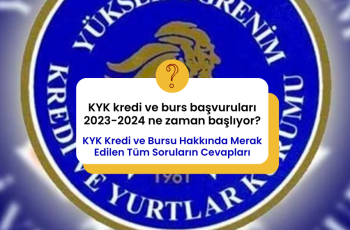 KYK kredi ve burs başvuruları ne zaman başlıyor? 2023-2024 KYK kredi ve burs başvuruları ne zaman başlıyor? 2023-2024