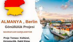 Almanya , Berlin Gönüllülük Projesi Almanya , Berlin Gönüllülük Projesi