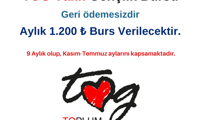 TOG Gençlik Bursu – Aylık 1.200 TL img
