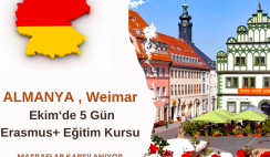 Almanya , Weimar Ekim’de 5 Gün Erasmus+ Projesi Almanya , Weimar Ekim’de 5 Gün Erasmus+ Projesi