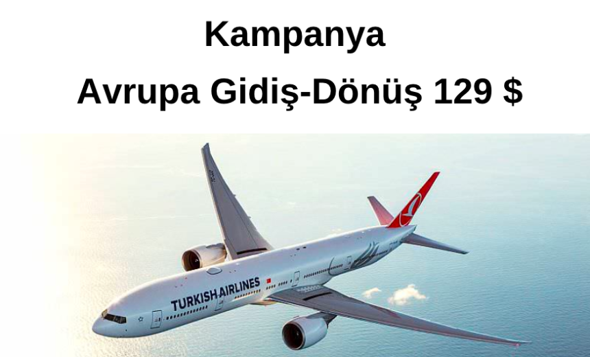 Türk Hava Yolları Avrupa Gidiş-Dönüş 129 $ img