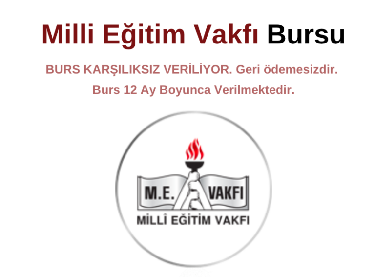 Milli Eğitim Vakfı Bursu