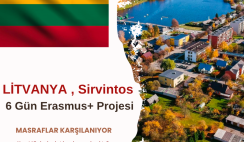 Litvanya , Sirvintos 6 Gün Erasmus+ Projesi