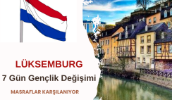 Lüksemburg 7 Gün Gençlik Değişimi