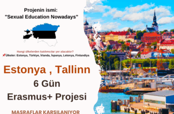 Estonya , Tallinn 6 Gün Erasmus+ Projesi