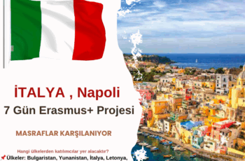 İtalya , Napoli 7 Gün Erasmus+ Projesi