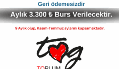 TOG Gençlik Bursu TOG Gençlik Bursu