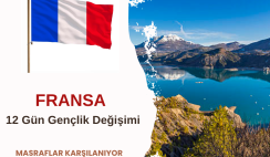 Fransa 12 Gün Gençlik Değişimi Fransa 12 Gün Gençlik Değişimi