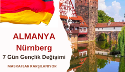 Almanya , Nürnberg 7 Gün Gençlik Değişimi