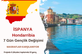 İspanya , Hondarribia 7 Gün Erasmus+ Gençlik Değişimi