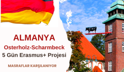 Almanya , Osterholz-Scharmbeck 5 Gün Erasmus+ Projesi