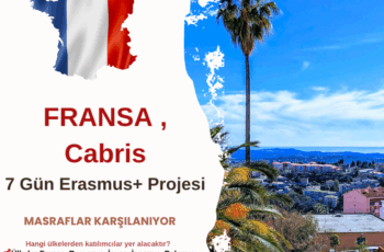 Fransa , Cabris 7 Gün Erasmus+ Projesi