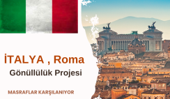 İtalya , Roma Gönüllülük Projesi İtalya , Roma Gönüllülük Projesi