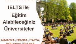 Avrupa’da IELTS ile Eğitim Alabileceğiniz Üniversiteler Avrupa’da IELTS ile Eğitim Alabileceğiniz Üniversiteler