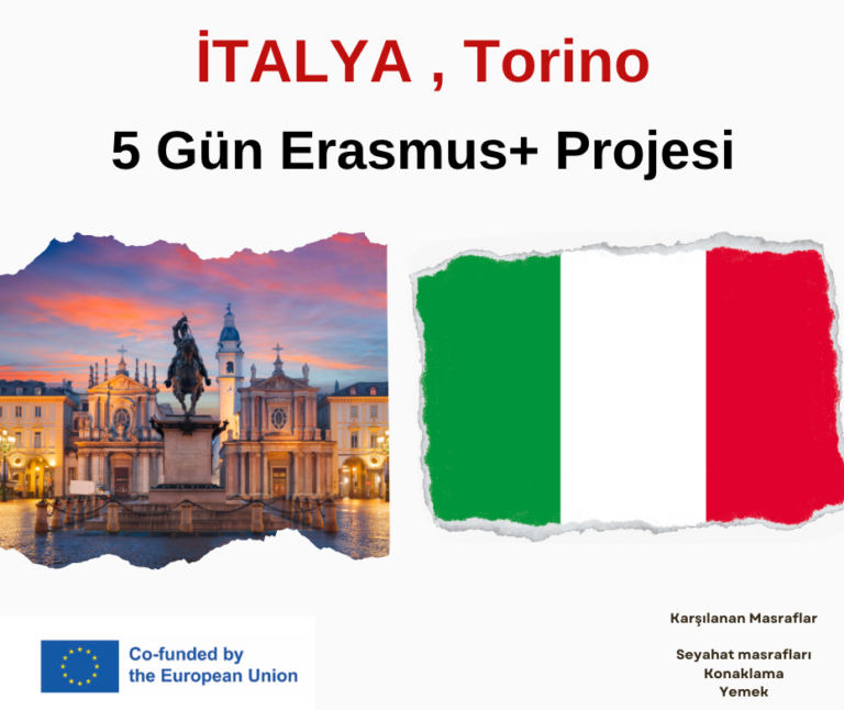 İtalya , Torino 5 Gün Erasmus+ Projesi